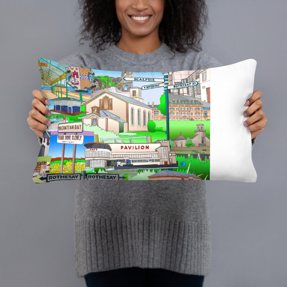 Isle of Bute Cushion - Free p&p Worldwide