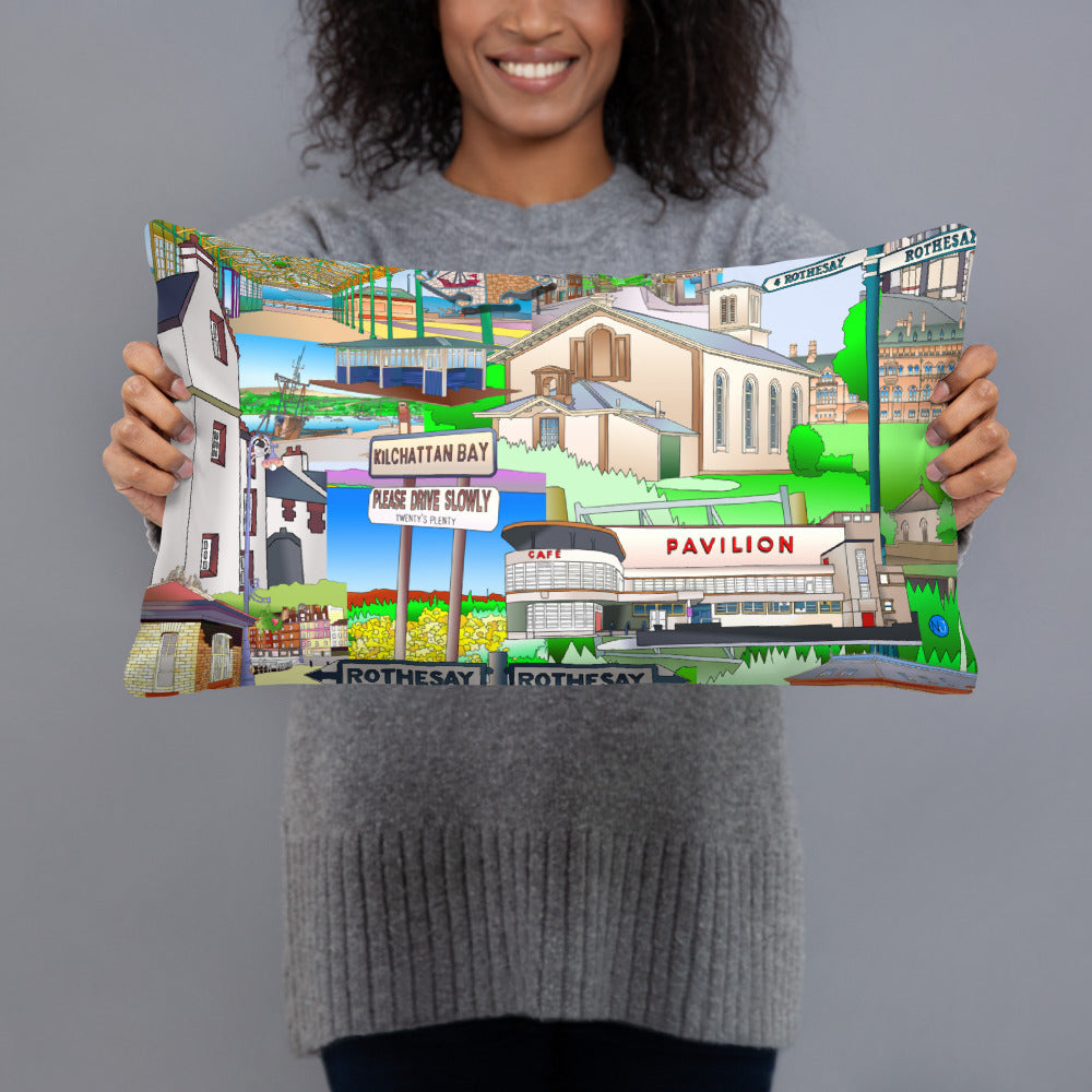 Isle of Bute Cushion - Free p&p Worldwide