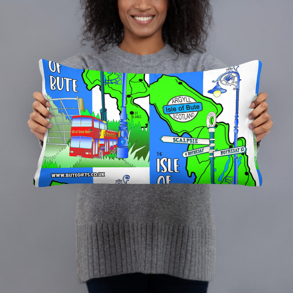 Isle of Bute Cushion - Free p&p Worldwide