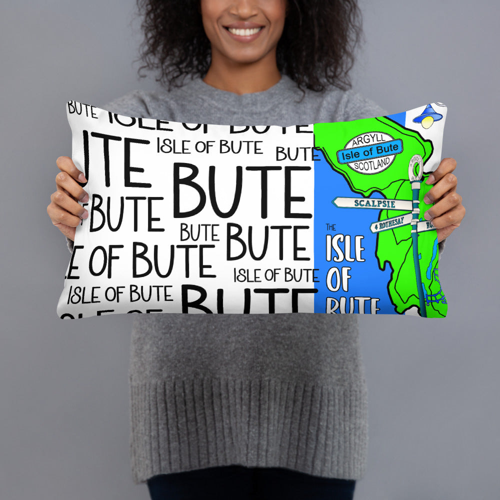 Isle of Bute Cushion - Free p&p Worldwide