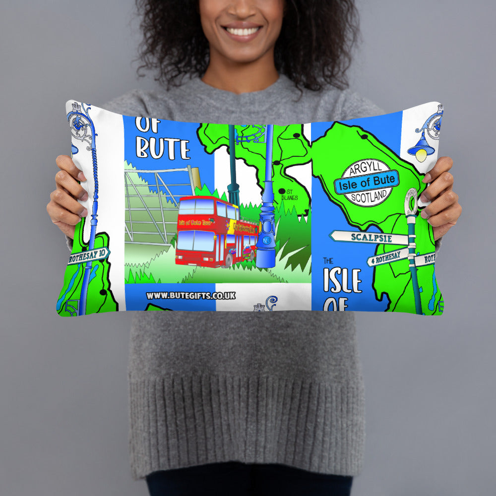 Isle of Bute Cushion - Free p&p Worldwide