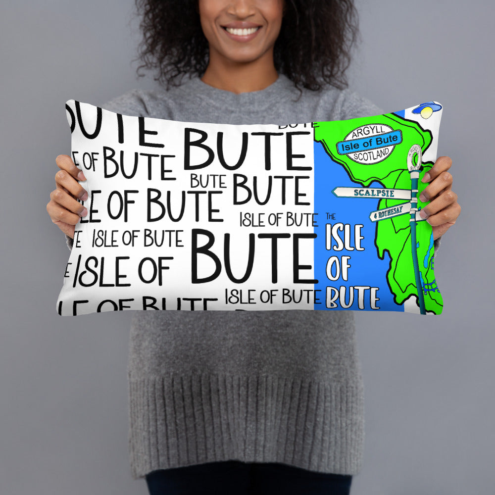 Isle of Bute Cushion - Free p&p Worldwide