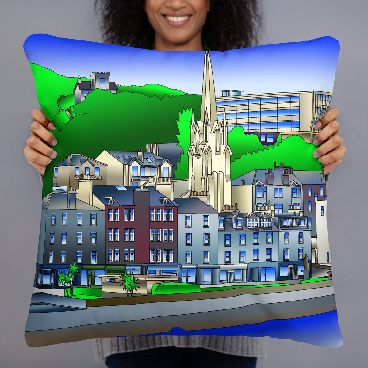Isle of Bute Cushion - Free p&p Worldwide