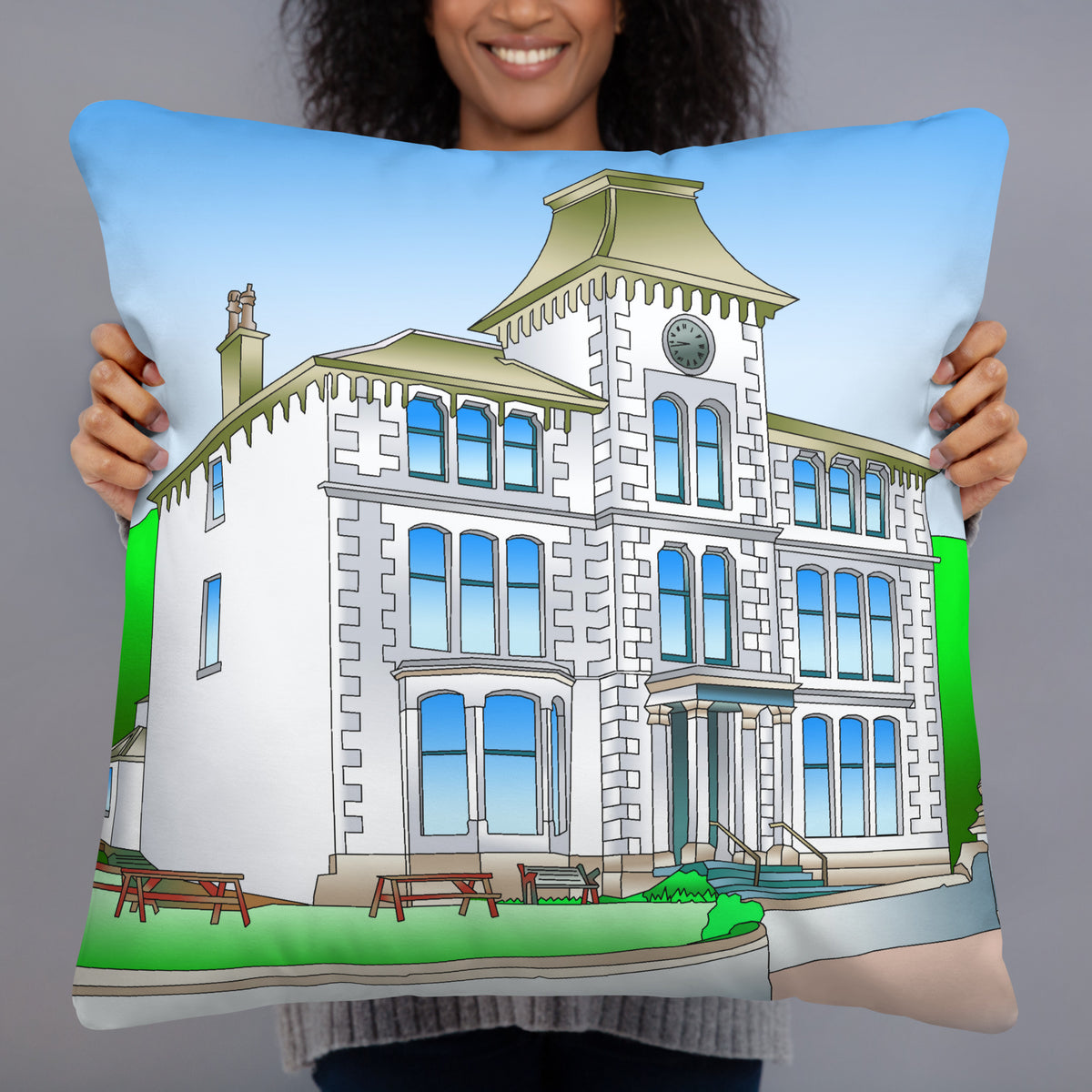 Isle of Bute Cushion - Free p&p Worldwide
