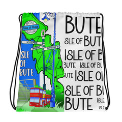 Isle of Bute Drawstring bag #10 - FREE p&p Worldwide