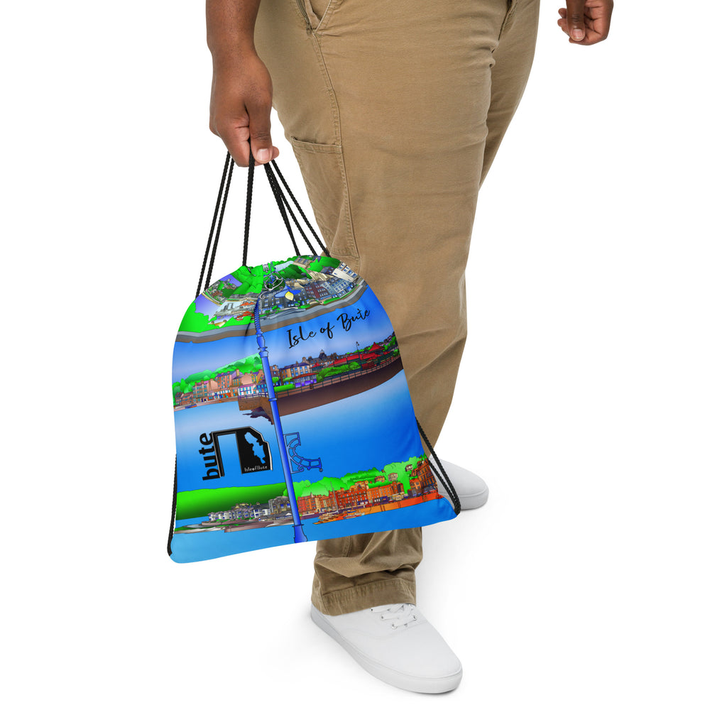 Isle of Bute Drawstring bag #13 - FREE p&p Worldwide