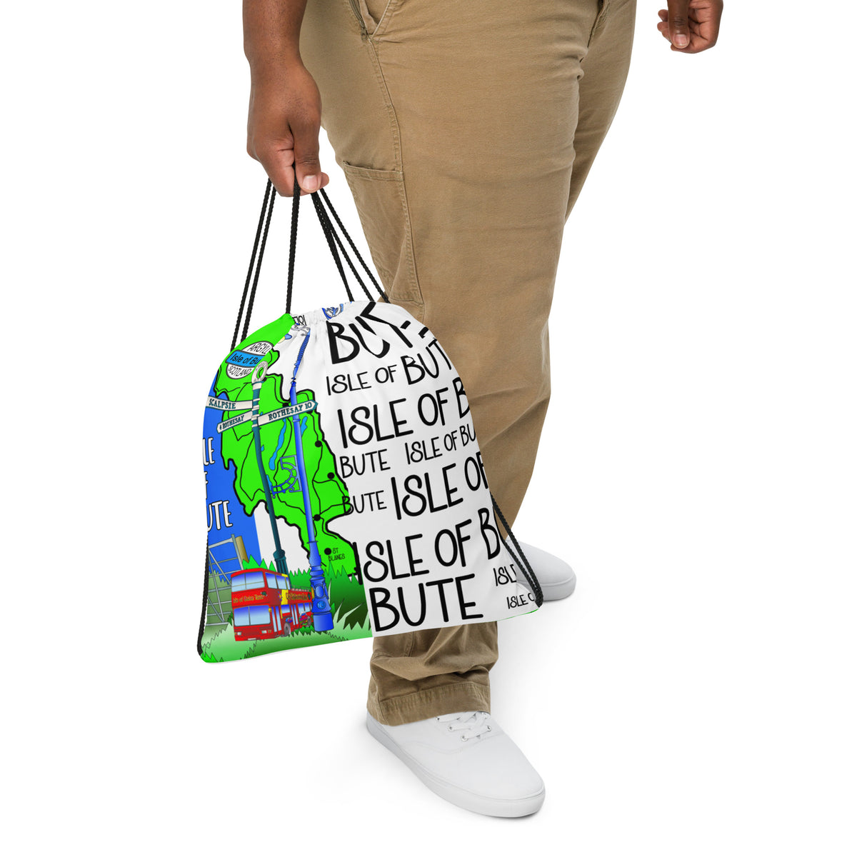 Isle of Bute Drawstring bag #10 - FREE p&p Worldwide