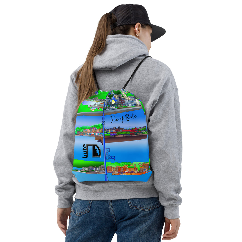 Isle of Bute Drawstring bag #13 - FREE p&p Worldwide