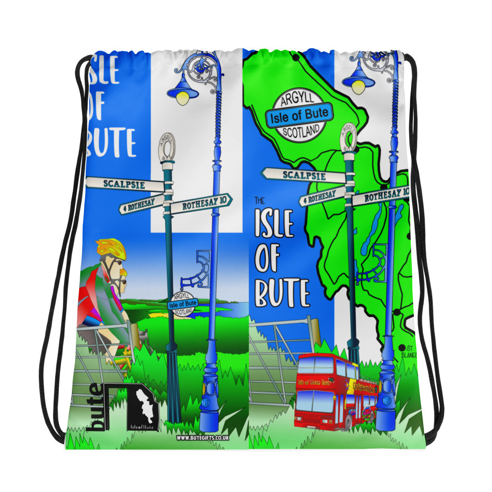 Isle of Bute Drawstring bag #12 - FREE p&p Worldwide