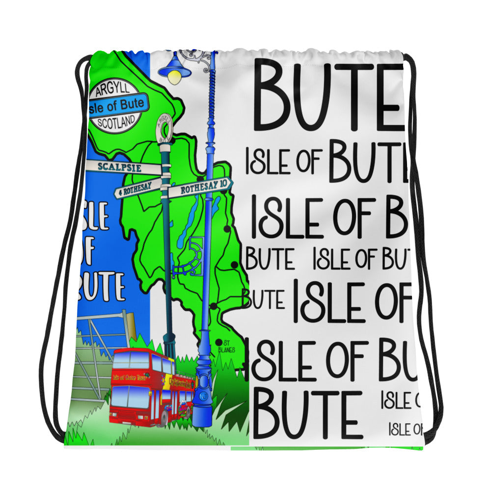 Isle of Bute Drawstring bag #10 - FREE p&p Worldwide