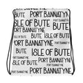 Isle of Bute Drawstring bag #14 - Port Bannatynne - FREE p&p Worldwide
