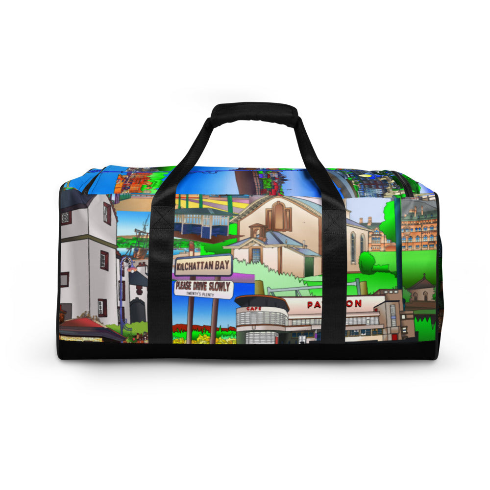 Isle of Bute Large Duffle/Gym bag - Free p&p Worldwide