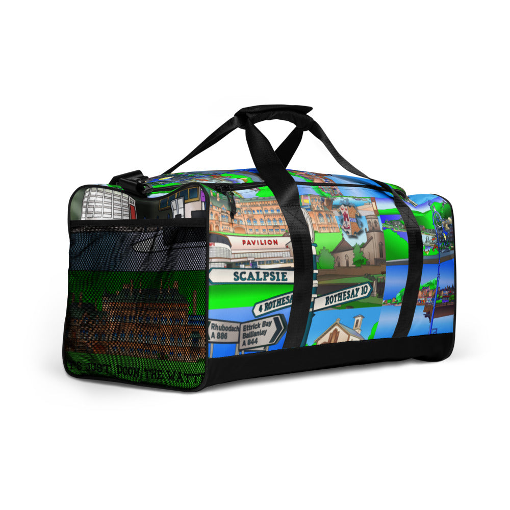 Isle of Bute Large Duffle/Gym bag - Free p&p Worldwide
