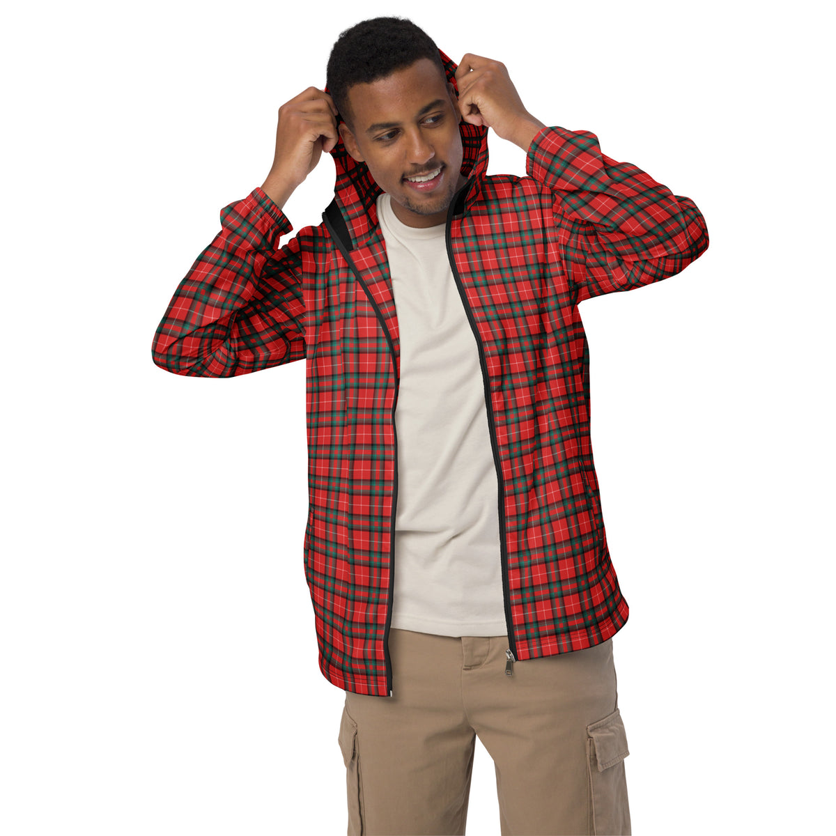 Royal Stuart Tartan Zip Hoodie - Free p&p Worldwide