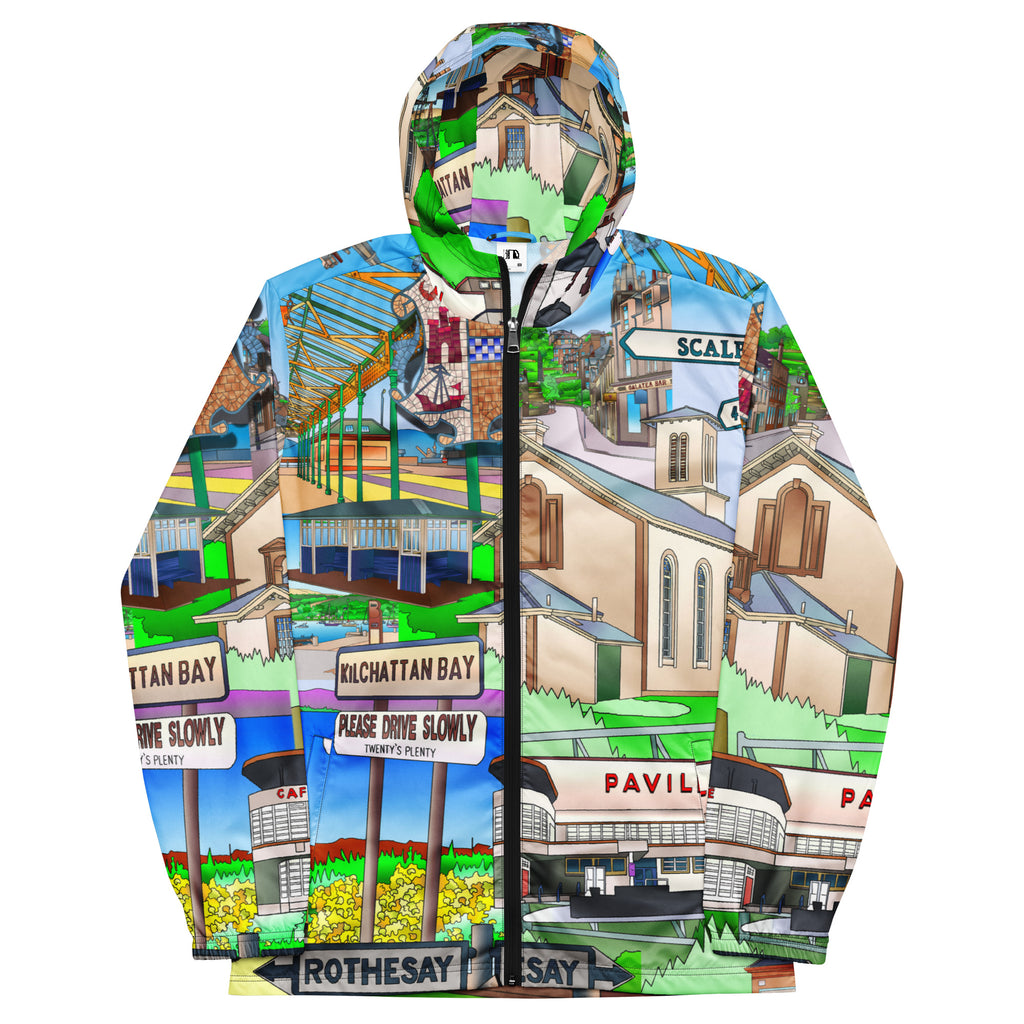 Isle of Bute Unisex Zip Hoodie - Free p&p Worldwide