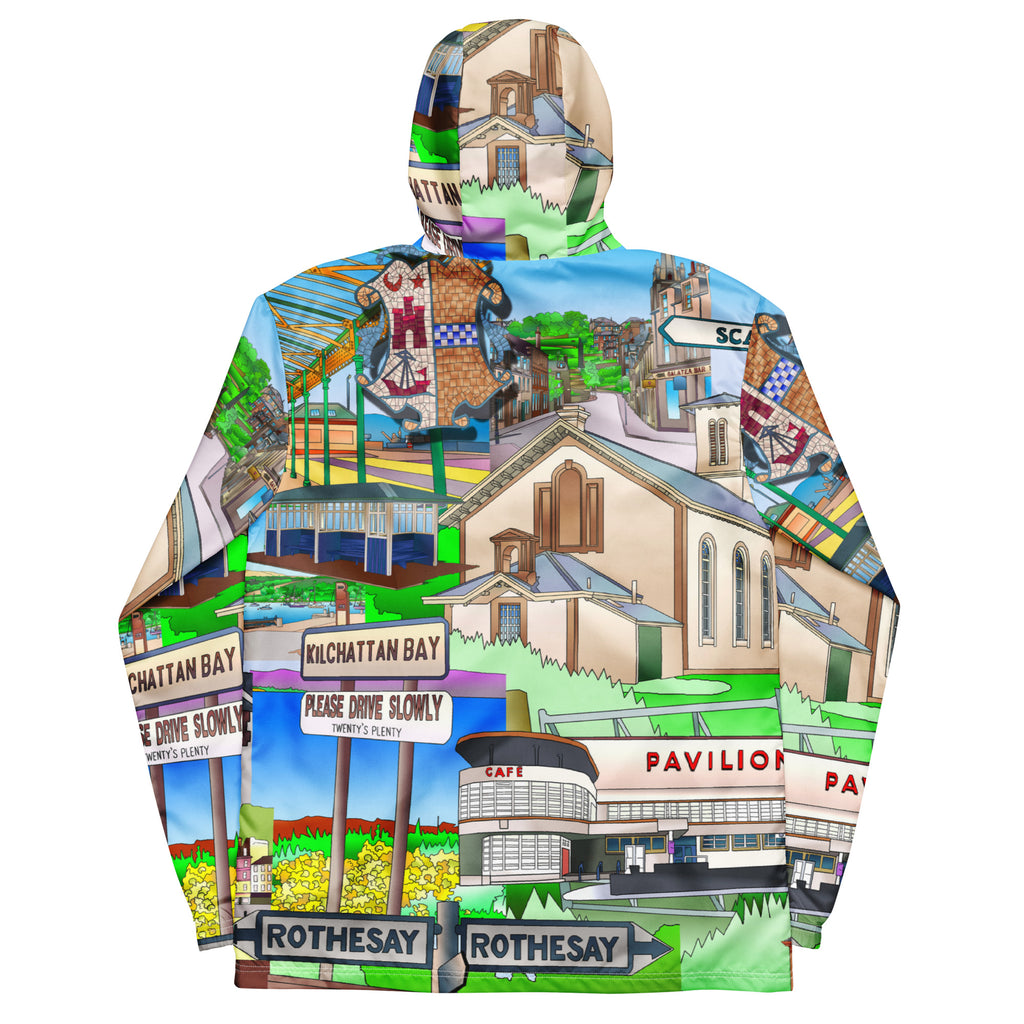 Isle of Bute Unisex Zip Hoodie - Free p&p Worldwide