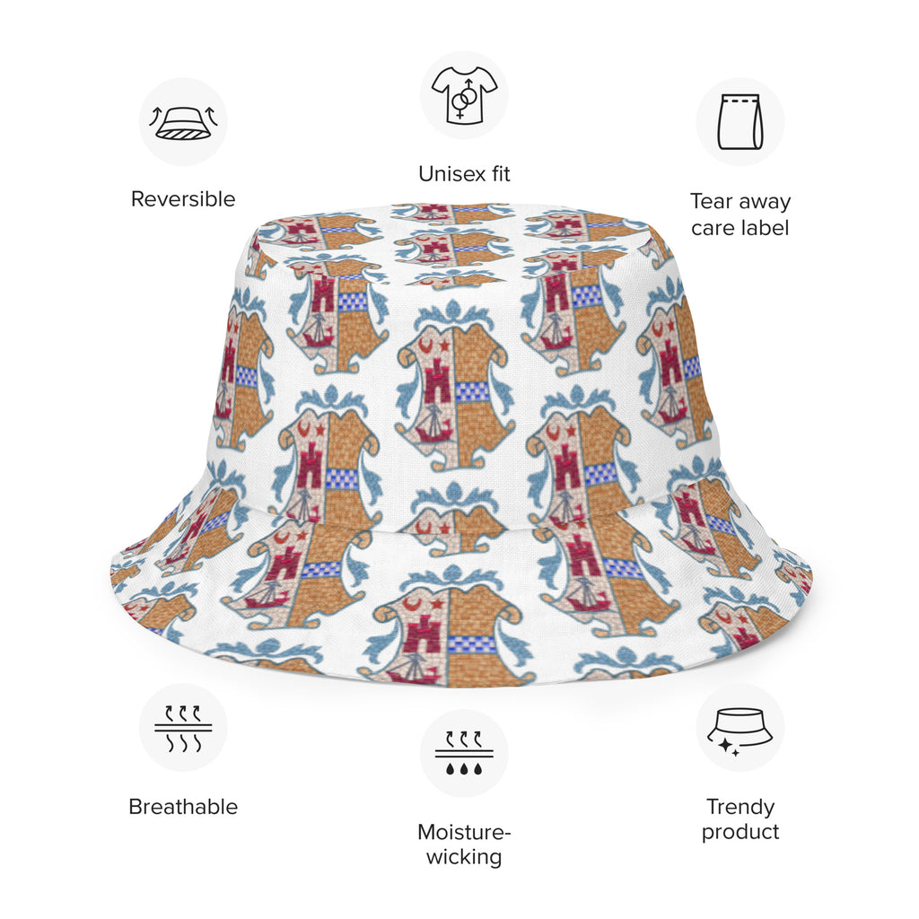 Isle of Bute Reversible bucket hat - Free p&p Worldwide