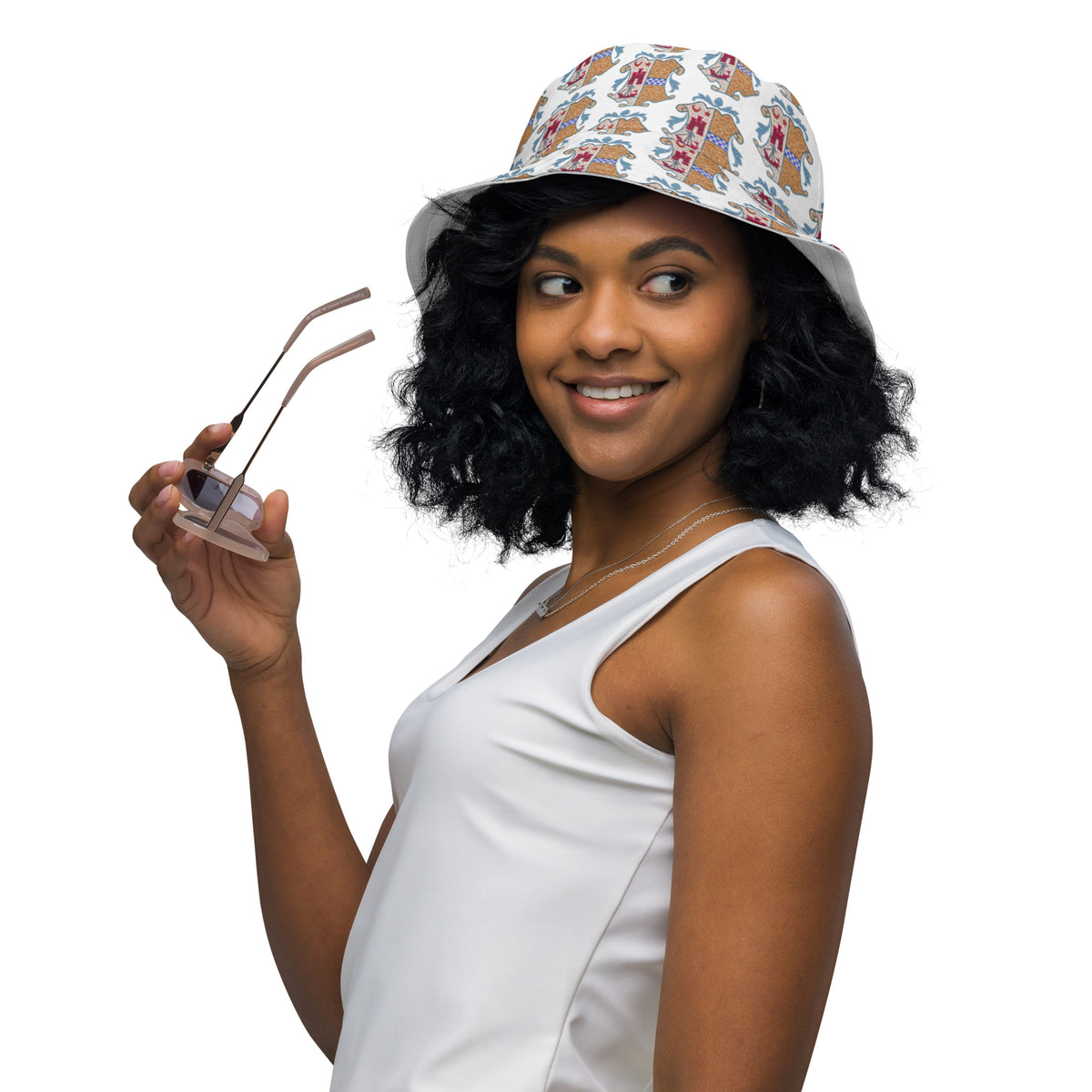 Isle of Bute Reversible bucket hat - Free p&p Worldwide