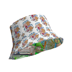 Isle of Bute Reversible bucket hat - Free p&p Worldwide