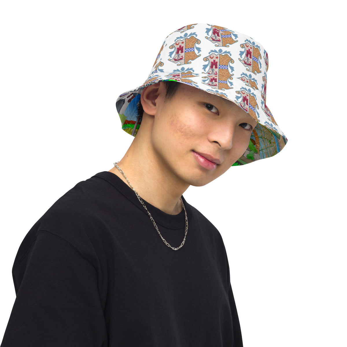 Isle of Bute Reversible bucket hat - Free p&p Worldwide