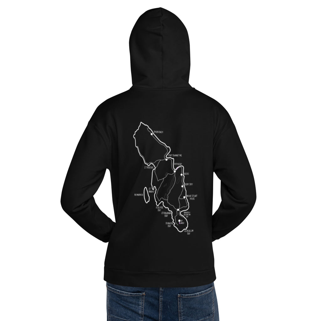 Isle of Bute Unisex Hoodie FREE p&p Worldwide