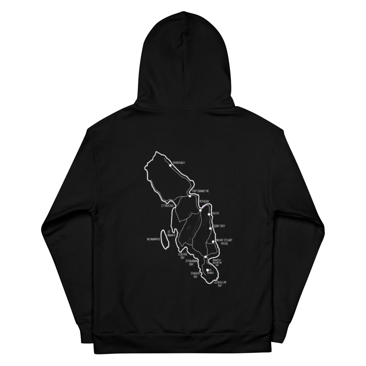 Isle of Bute Unisex Hoodie FREE p&p Worldwide