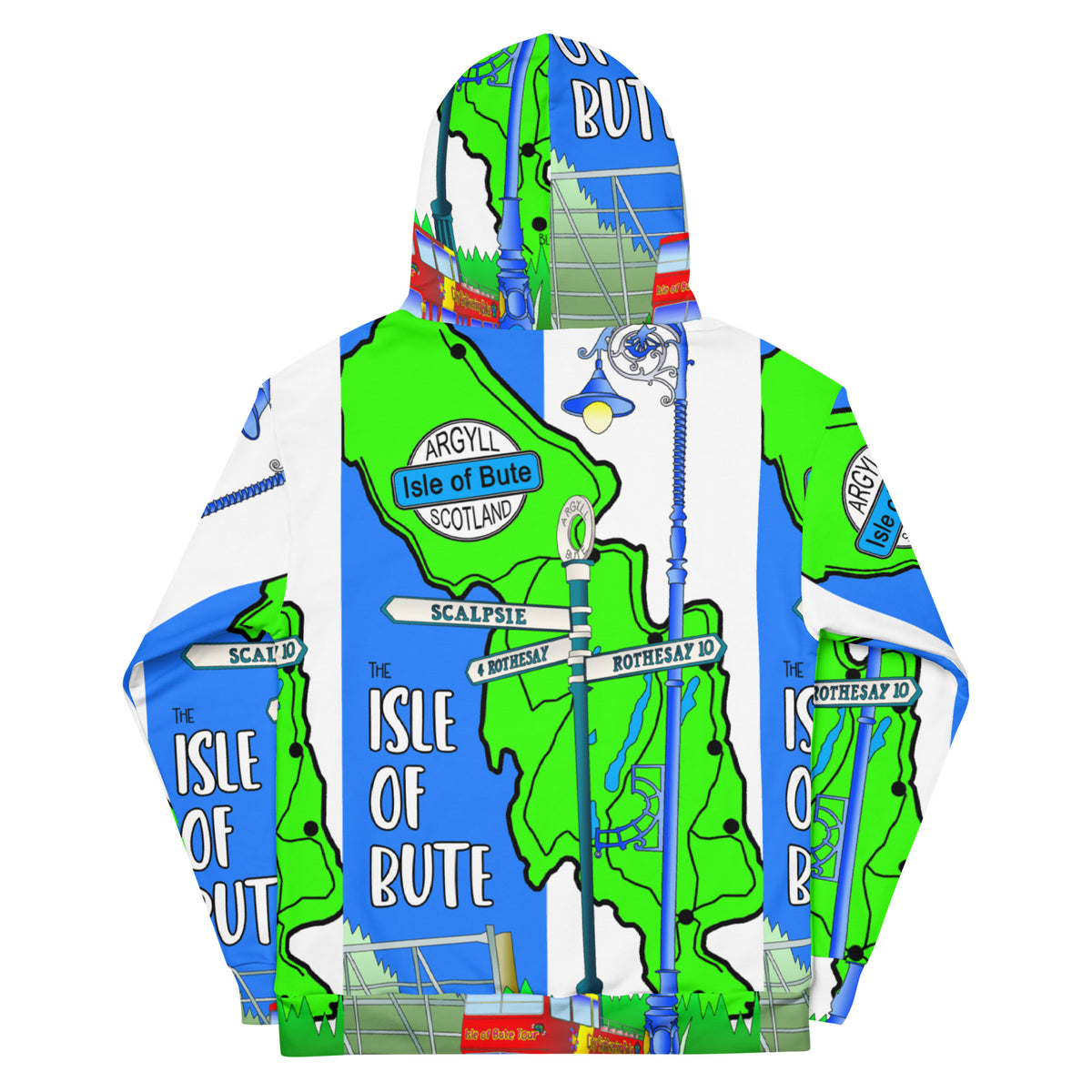 Isle of Bute Unisex Hoodie FREE p&p Worldwide
