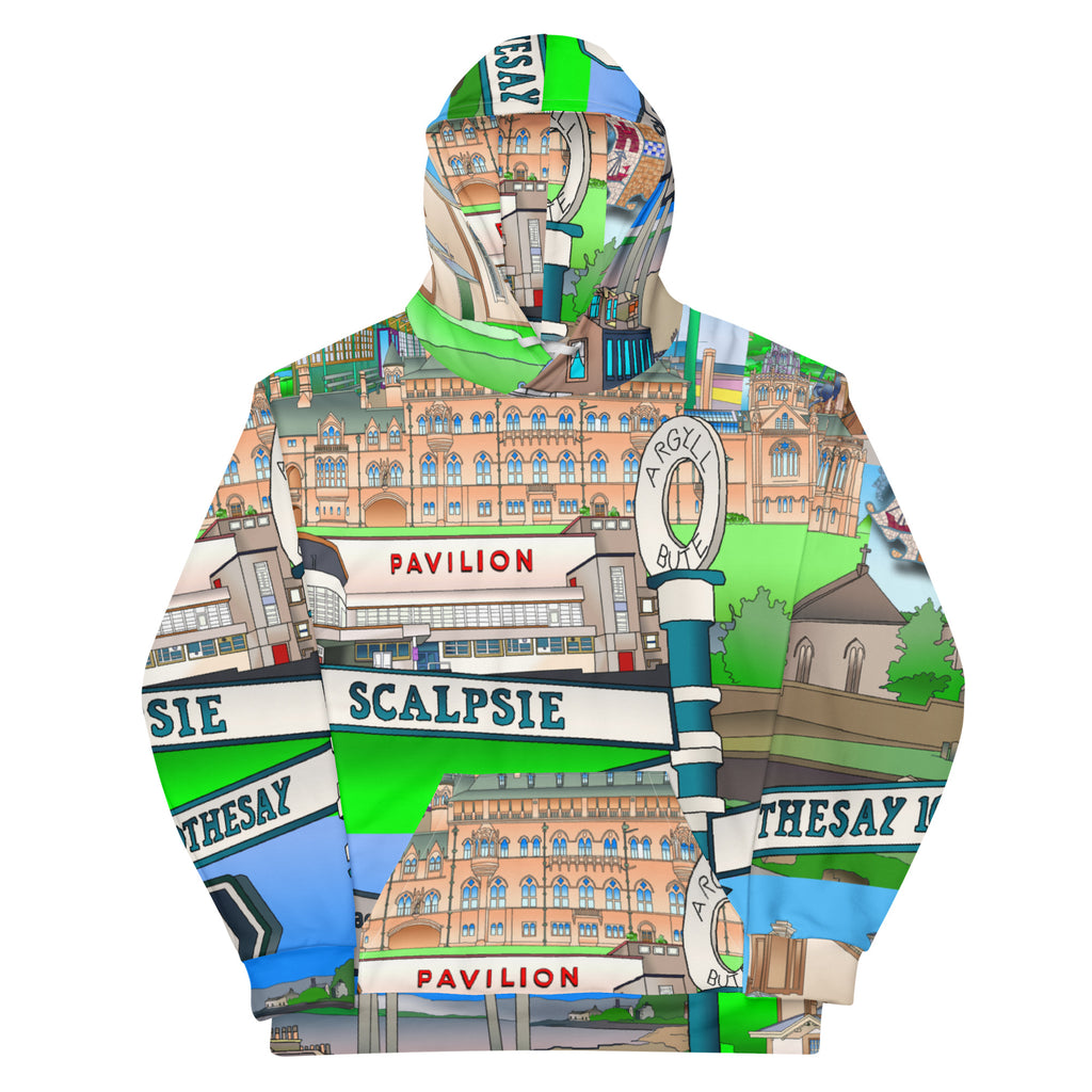 Isle of Bute Unisex Hoodie FREE p&p Worldwide