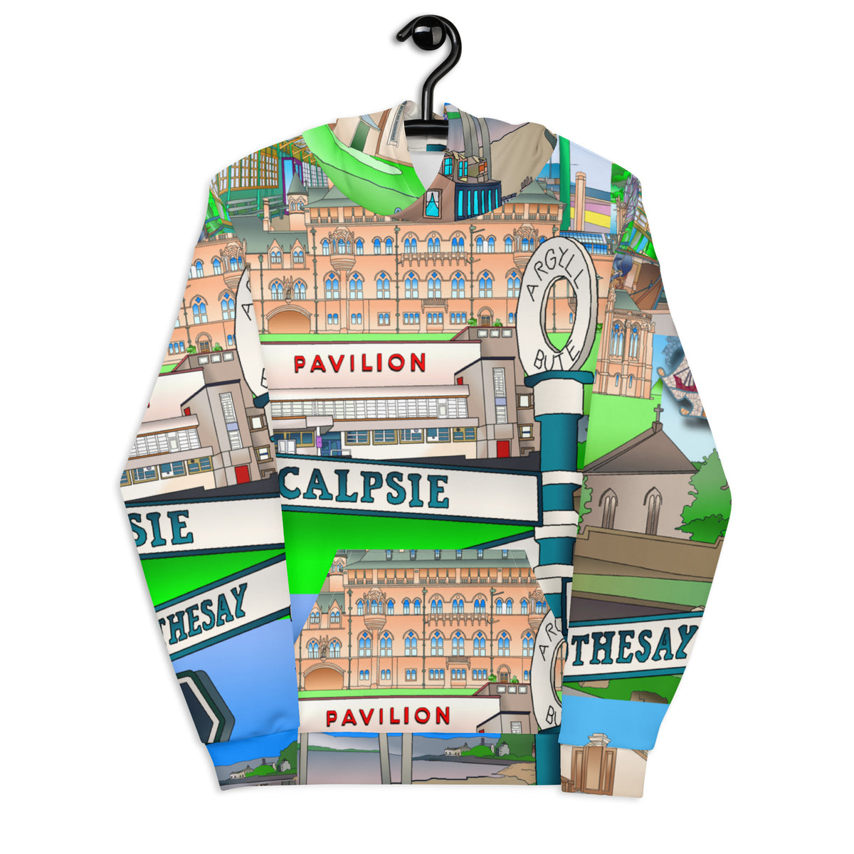 Isle of Bute Unisex Hoodie FREE p&p Worldwide