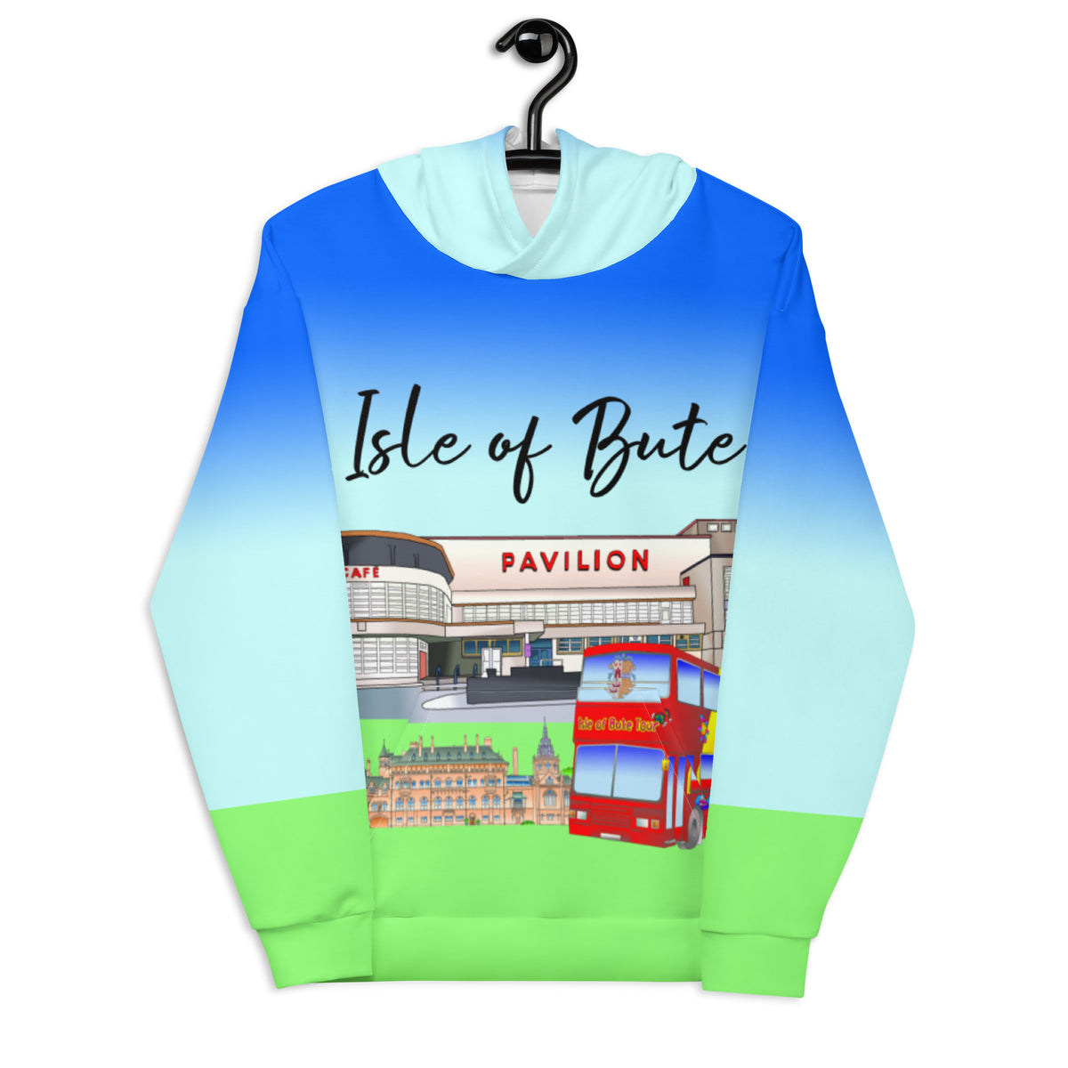 Isle of Bute Unisex Hoodie FREE p&p Worldwide