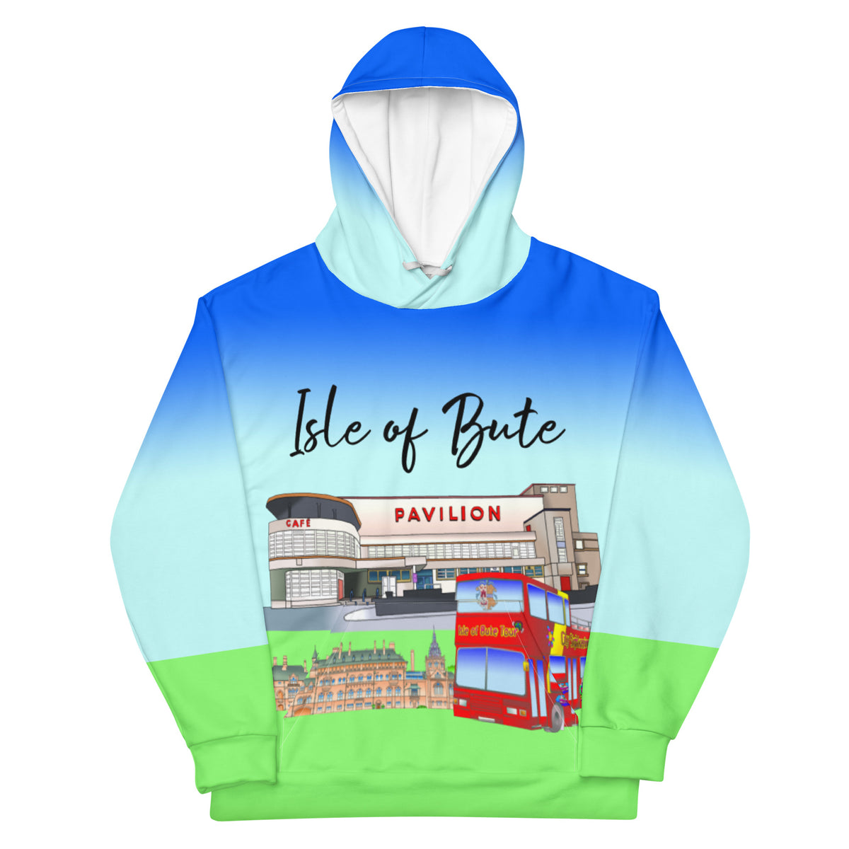 Isle of Bute Unisex Hoodie FREE p&p Worldwide