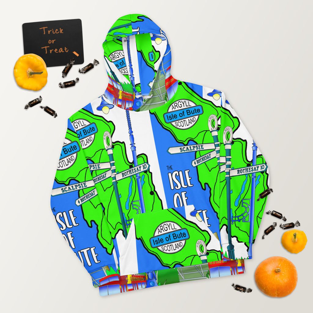 Isle of Bute Unisex Hoodie FREE p&p Worldwide