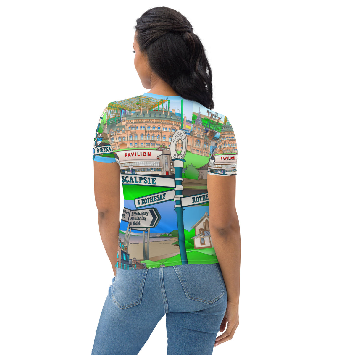 Isle of Bute Women's T-shirt - Free p&p Worldwide