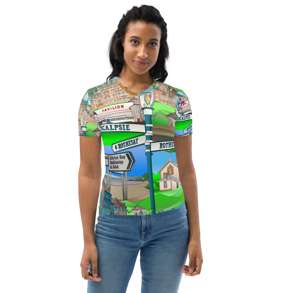 Isle of Bute Women's T-shirt - Free p&p Worldwide