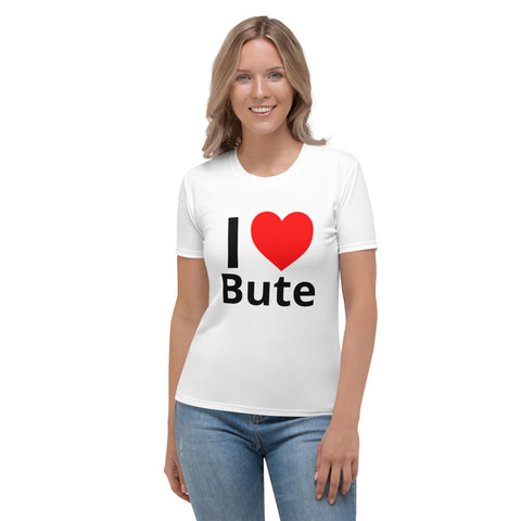 I love Bute Isle of Bute Women's T-shirt