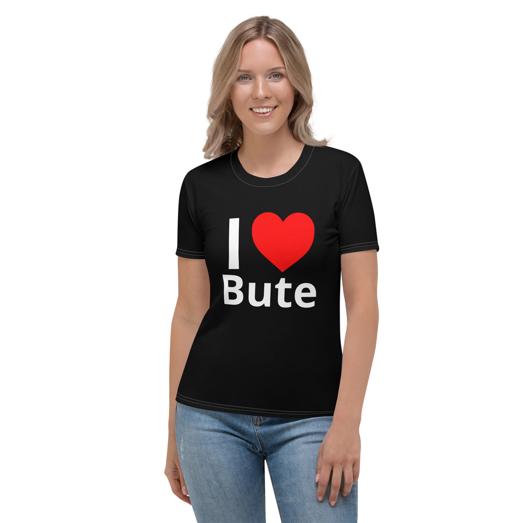 I love Bute Isle of Bute Women's T-shirt