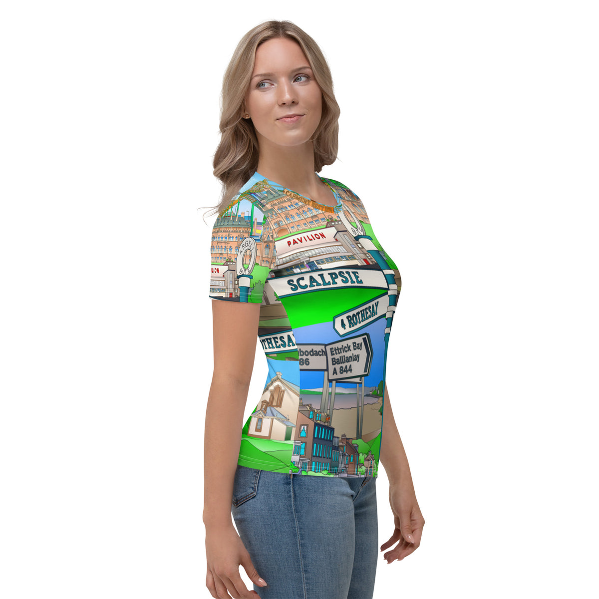 Isle of Bute Women's T-shirt - Free p&p Worldwide