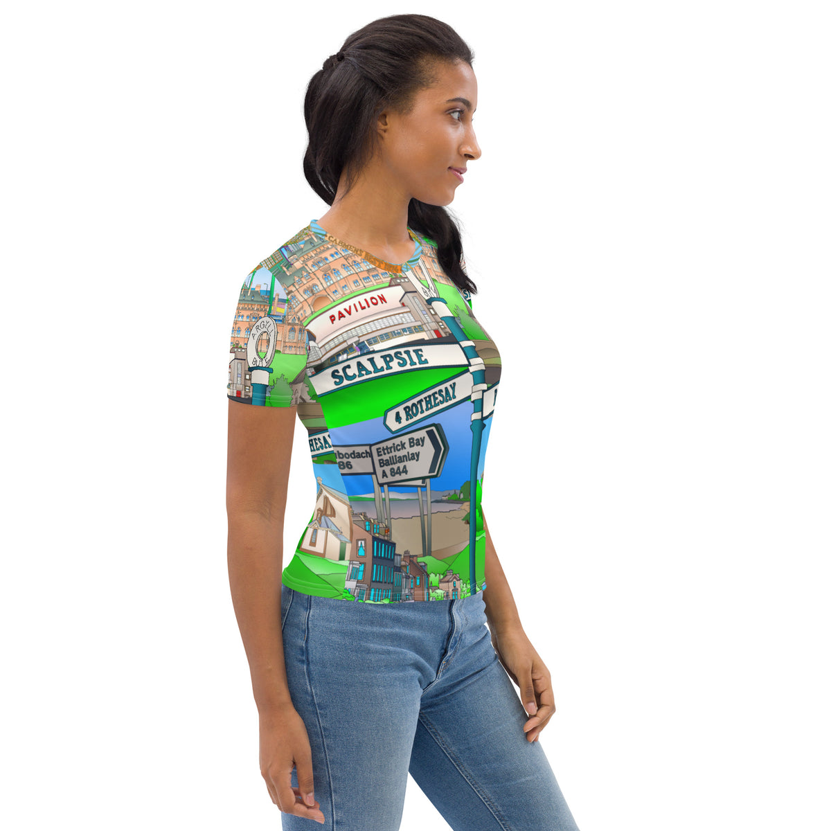 Isle of Bute Women's T-shirt - Free p&p Worldwide