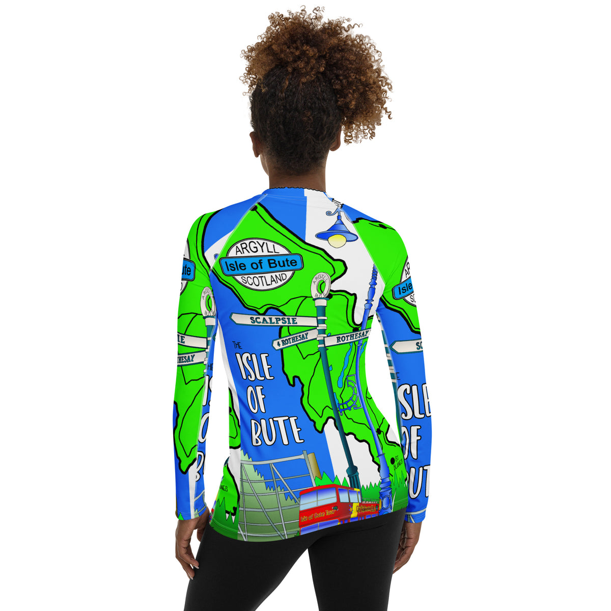 Isle of Bute Women's Long Sleeve - Free p&p Worldwide