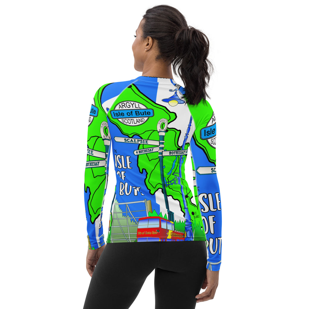 Isle of Bute Women's Long Sleeve - Free p&p Worldwide