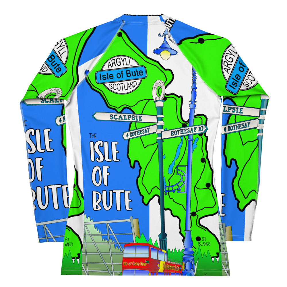 Isle of Bute Women's Long Sleeve - Free p&p Worldwide