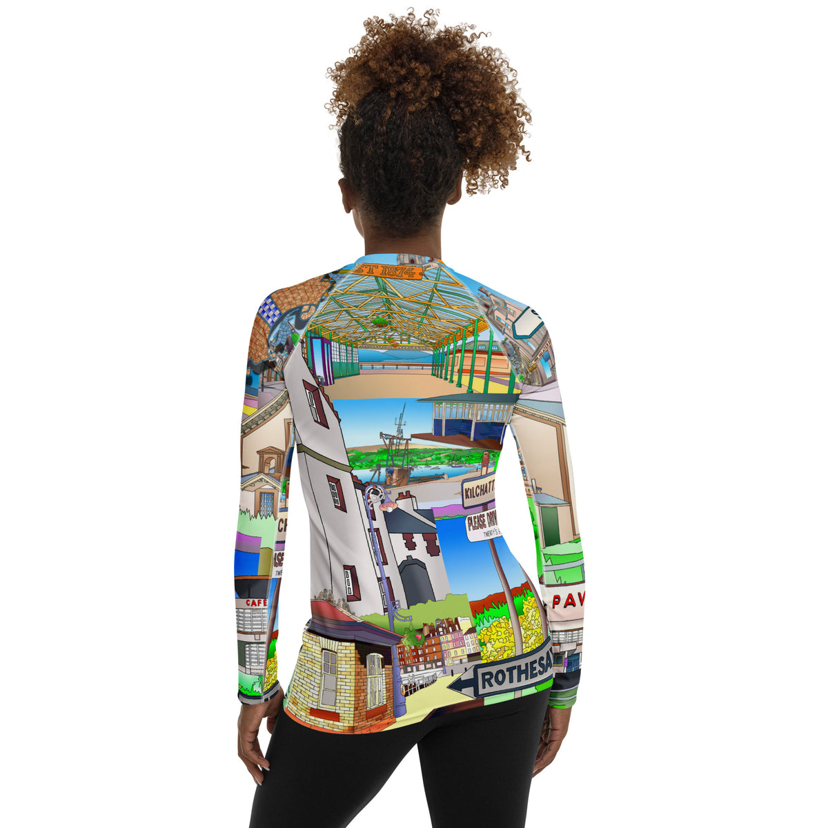 Isle of Bute Women's Long Sleeve - Free p&p Worldwide
