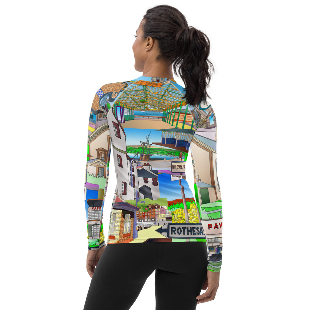 Isle of Bute Women's Long Sleeve - Free p&p Worldwide