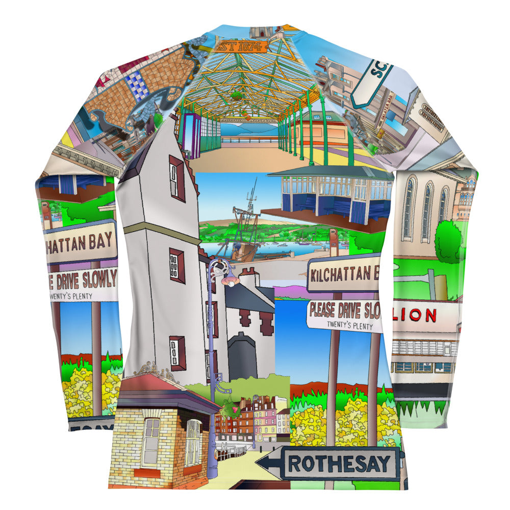 Isle of Bute Women's Long Sleeve - Free p&p Worldwide