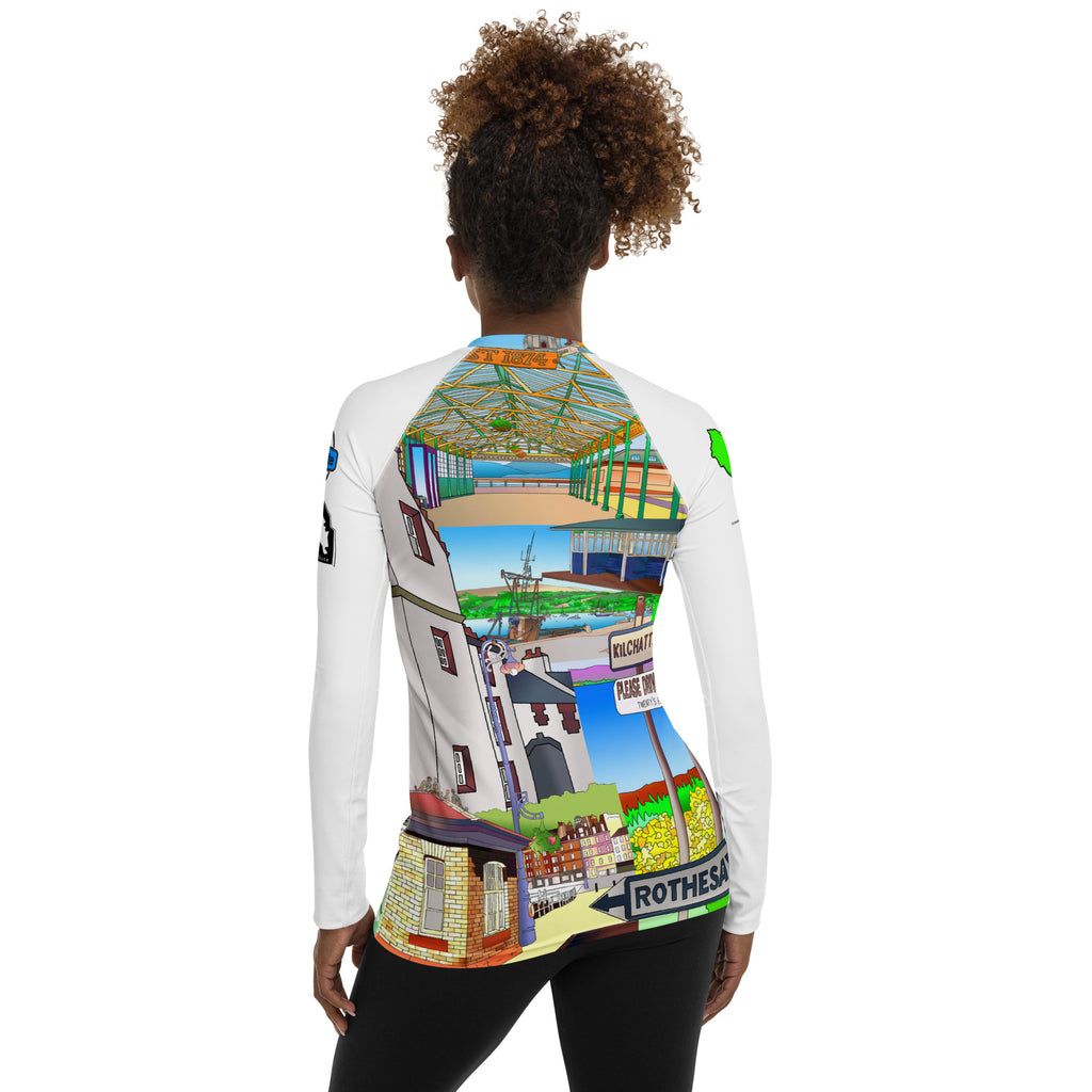 Isle of Bute Women's Long Sleeve - Free p&p Worldwide