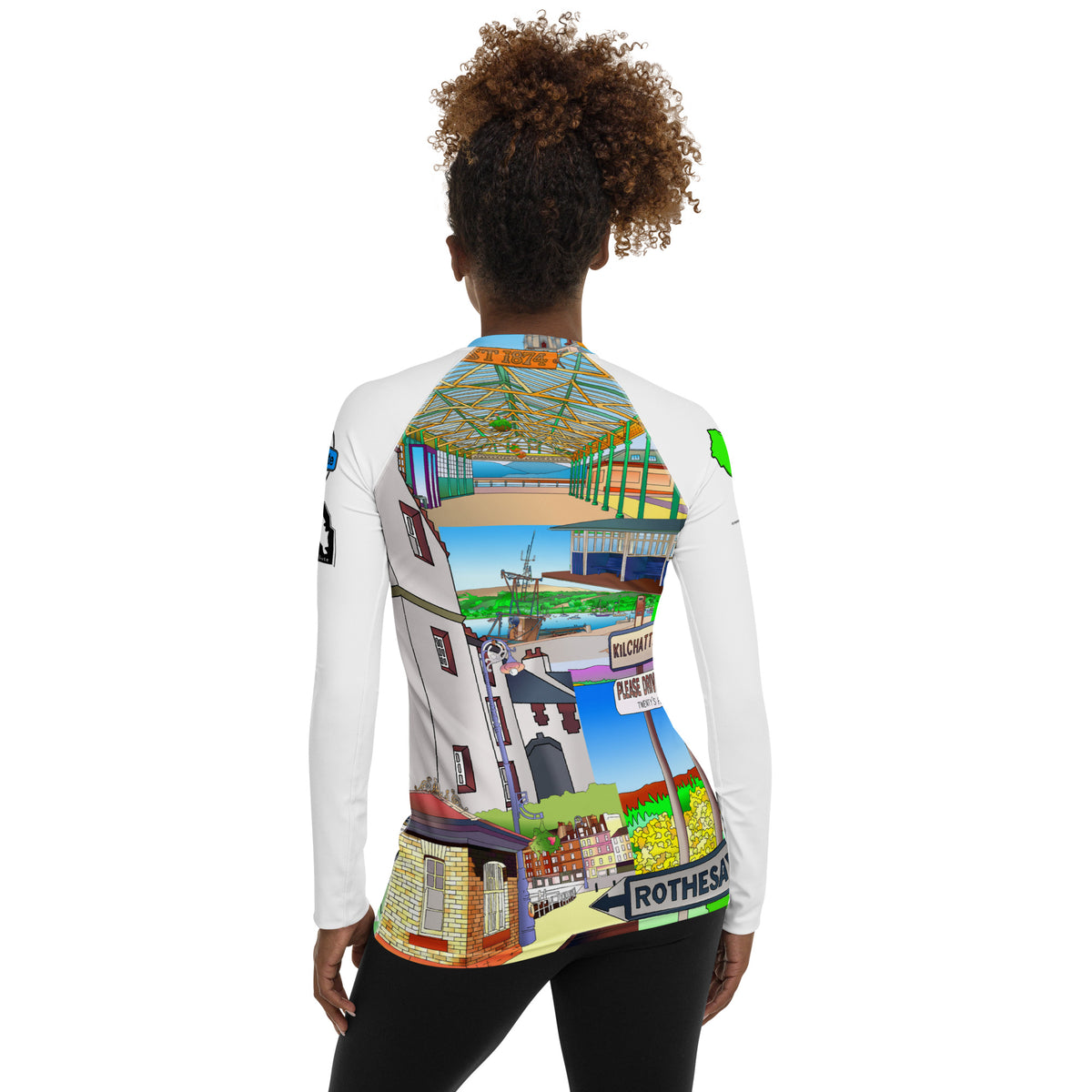 Isle of Bute Women's Long Sleeve - Free p&p Worldwide