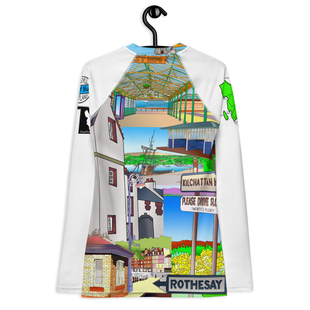 Isle of Bute Women's Long Sleeve - Free p&p Worldwide