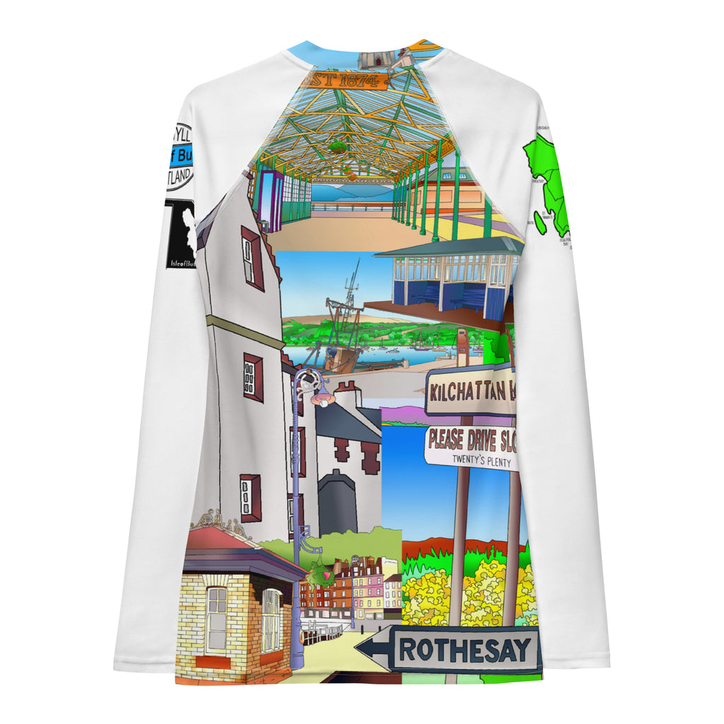 Isle of Bute Women's Long Sleeve - Free p&p Worldwide