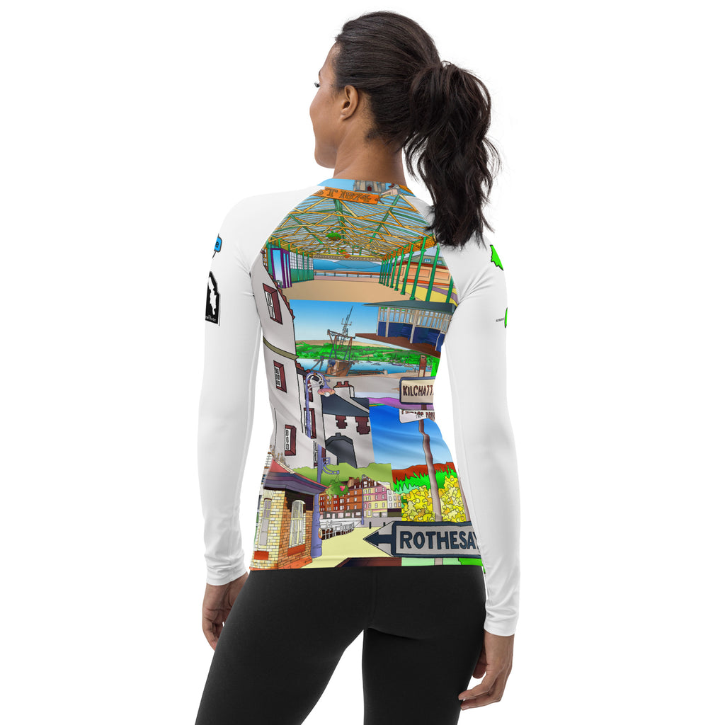 Isle of Bute Women's Long Sleeve - Free p&p Worldwide