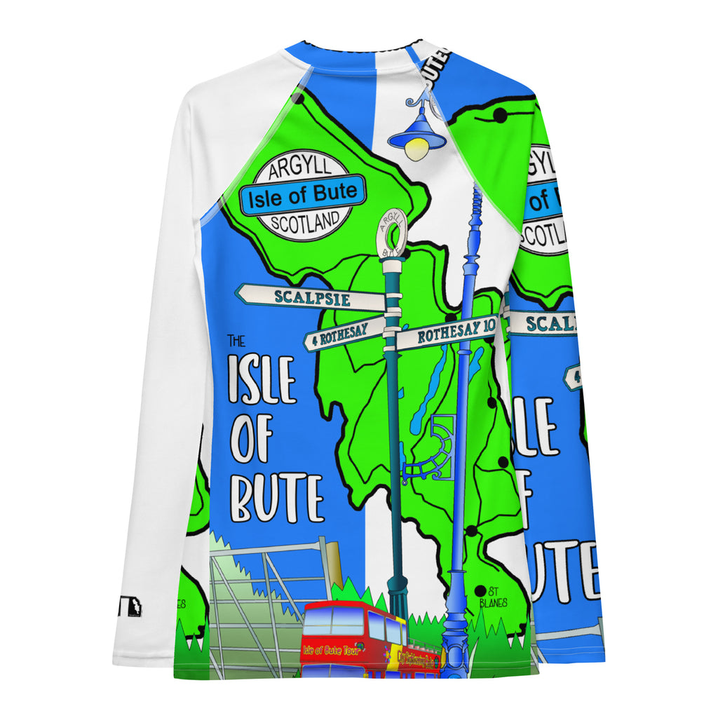 Isle of Bute Women's Long Sleeve - Free p&p Worldwide
